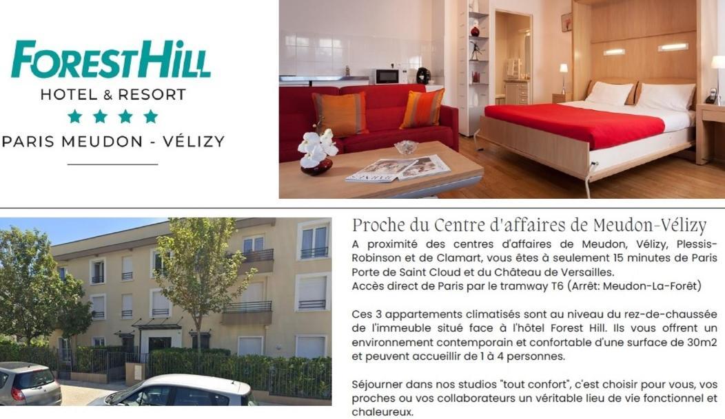 Hotel Forest Hill Meudon Velizy Cameră foto